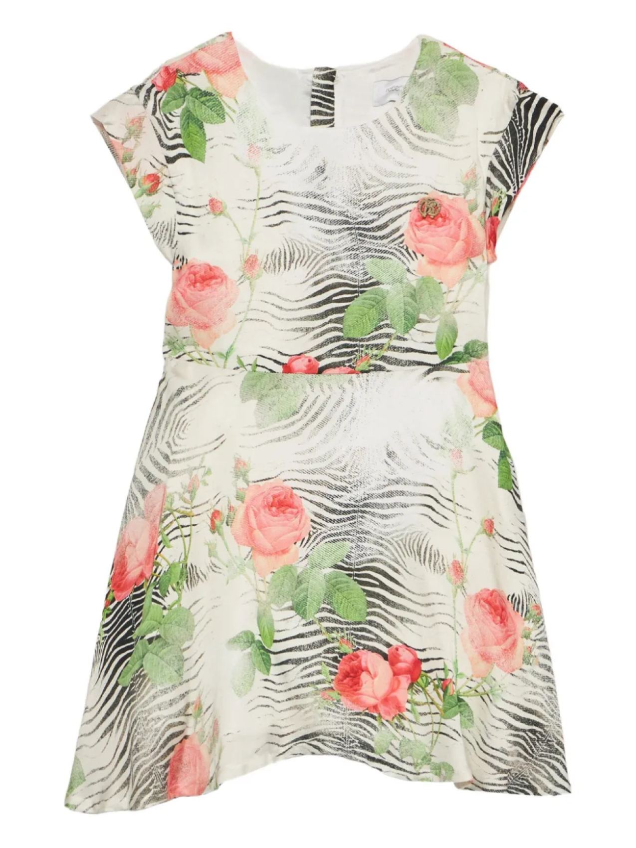 Платье с цветочным принтом Roberto Cavalli Junior, черный
Платье с цветочным принтом Roberto Cavalli Junior, черный