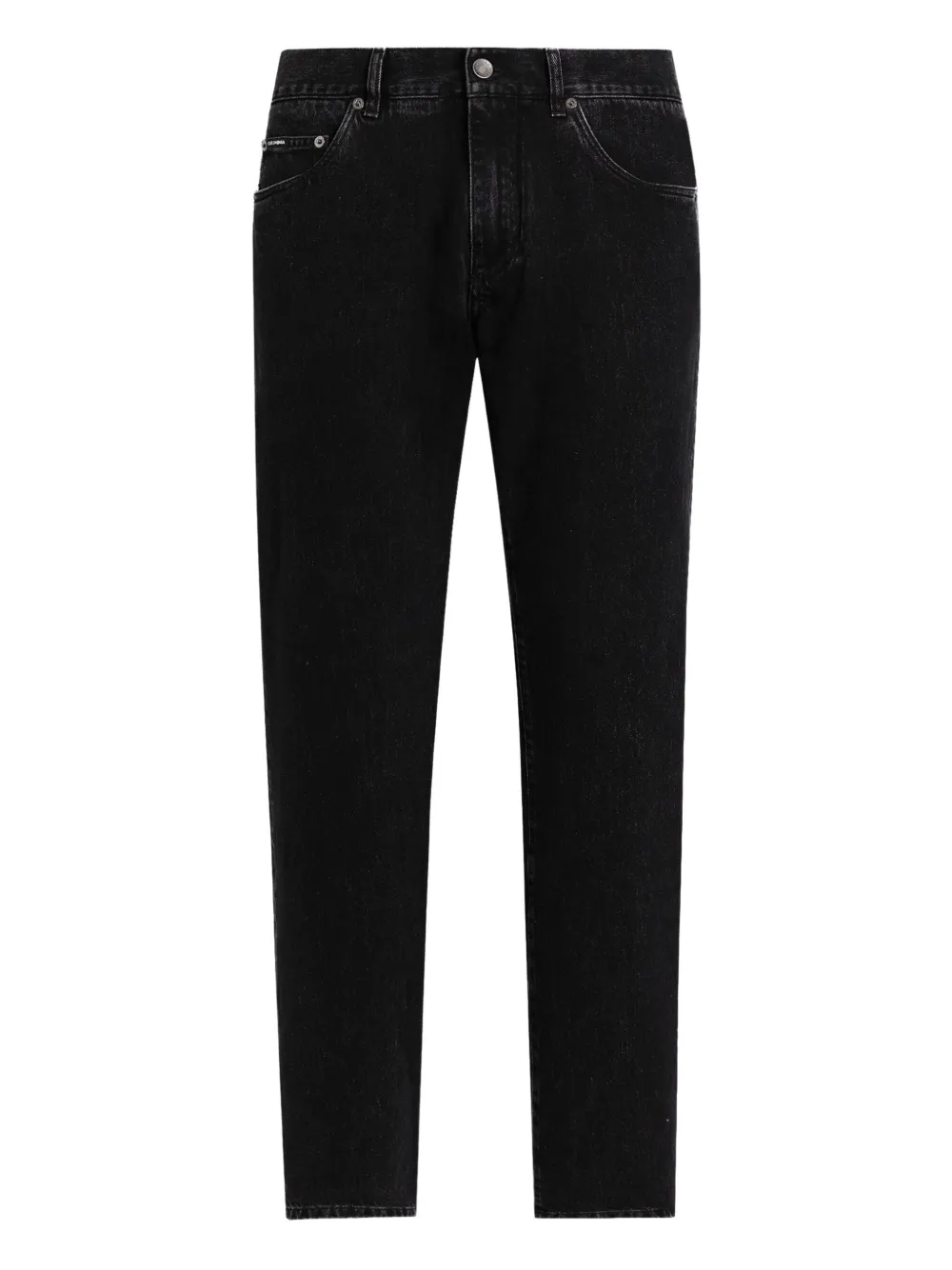 Джинсы с логотипом DOLCE & GABBANA, черный 
Джинсы с логотипом DOLCE & GABBANA, черный