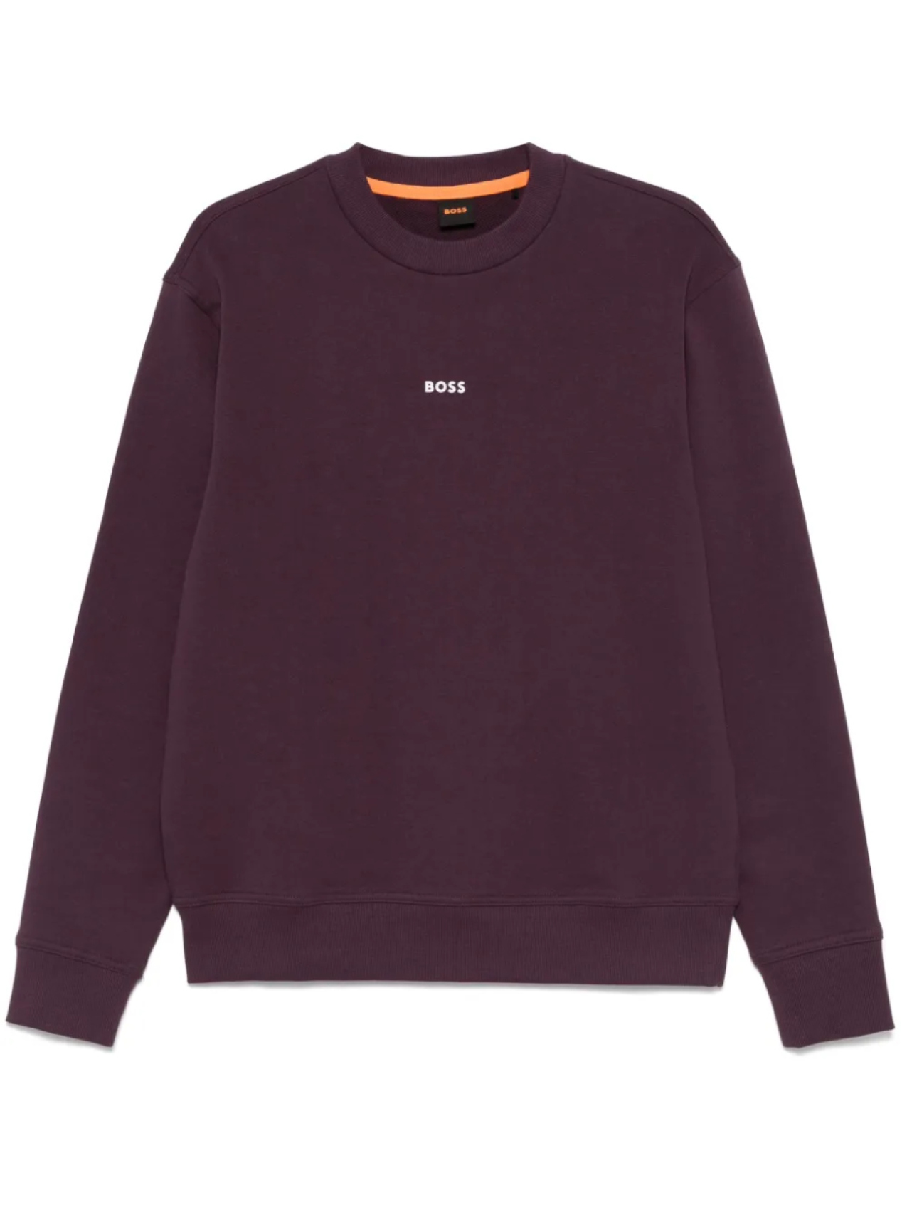 Хлопковая толстовка с контрастным логотипом BOSS, фиолетовый
Хлопковая толстовка с контрастным логотипом BOSS, фиолетовый