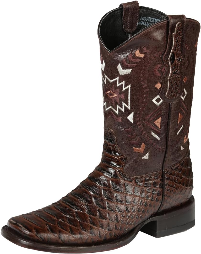 Мужские ковбойские сапоги El General Men's Python Imitation - коричневые Generic
Мужские ковбойские сапоги El General Men's Python Imitation - коричневые Generic