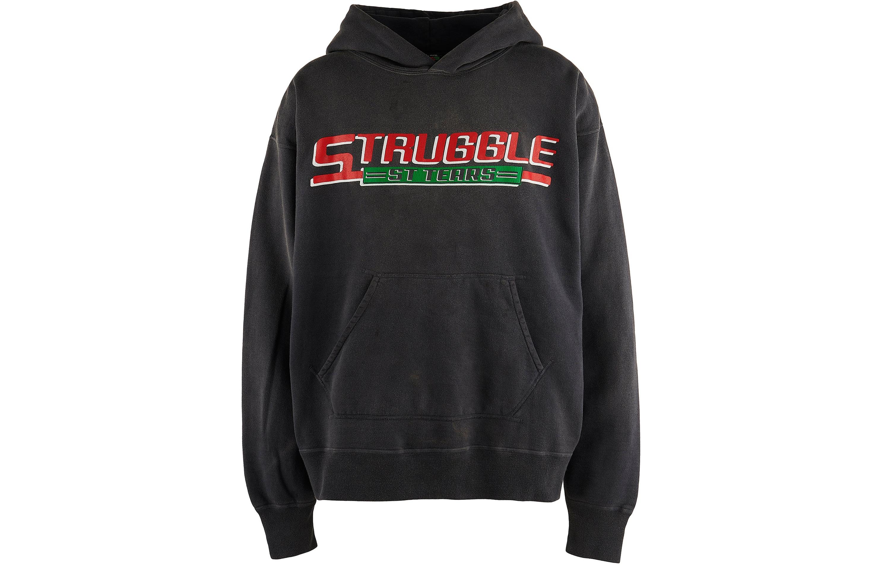 Хлопковая толстовка с принтом Struggle Tears SAINT Mxxxxxx, черная
Хлопковая толстовка с принтом Struggle Tears SAINT Mxxxxxx, черная