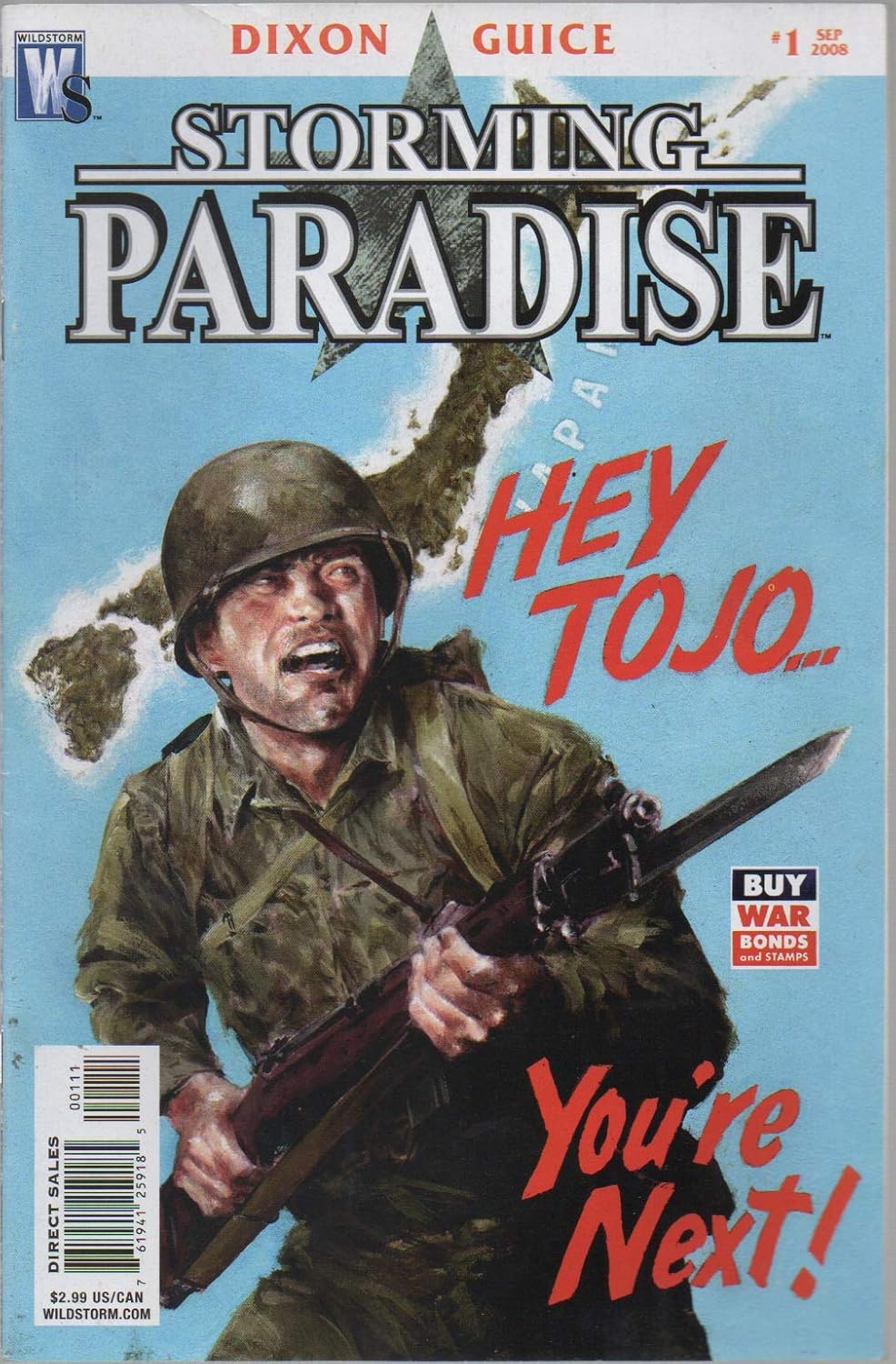 Storming Paradise, No. 1; Sept. 2008 (Wildstorm)
Storming Paradise, No. 1; Sept. 2008 (Wildstorm)