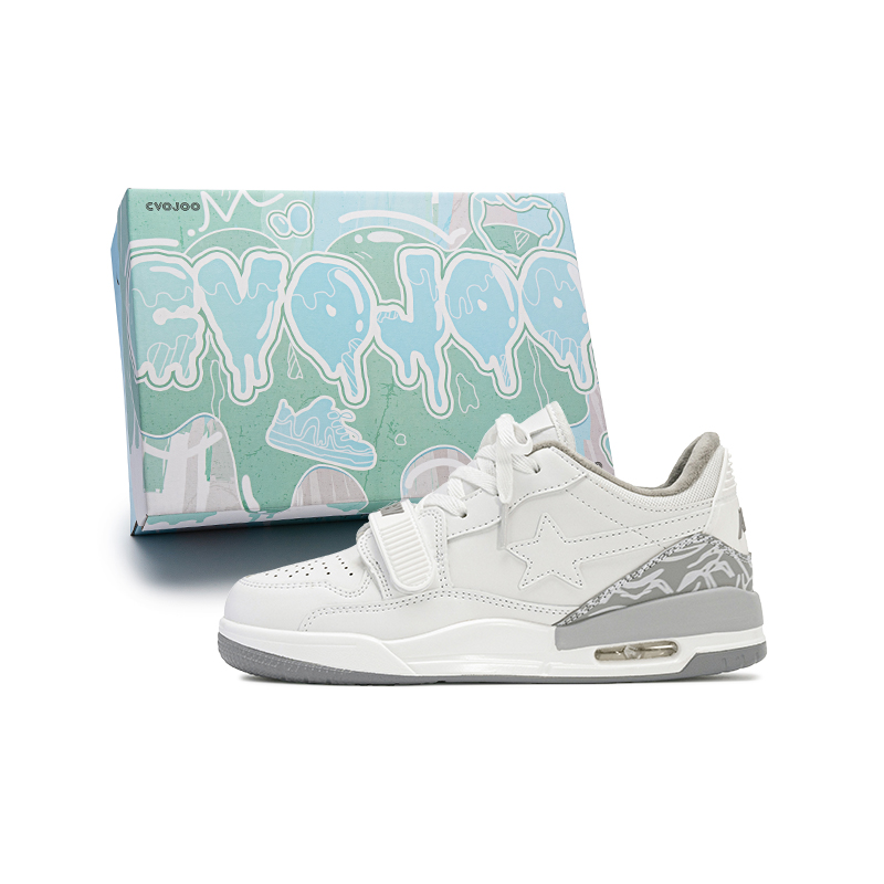 CVOJOO Коллекция Stars Нескользящие низкие скейтерские кроссовки унисекс белые с флисовой подкладкой, цвет White Fleece-Lined
CVOJOO Коллекция Stars Нескользящие низкие скейтерские кроссовки унисекс белые с флисовой подкладкой, цвет White Fleece-Lined