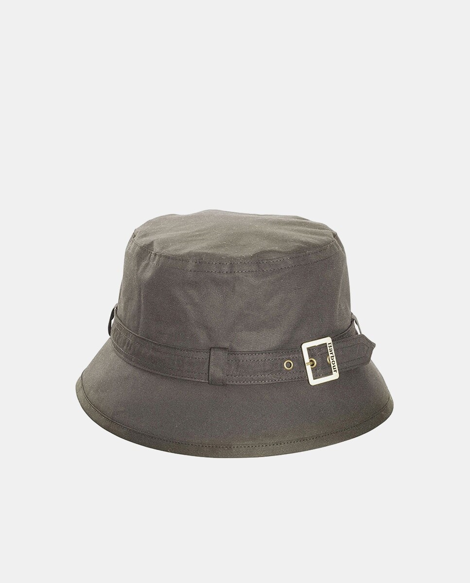 Оливково-зеленая шапка из вощеного хлопка Barbour, зеленый
Оливково-зеленая шапка из вощеного хлопка Barbour, зеленый