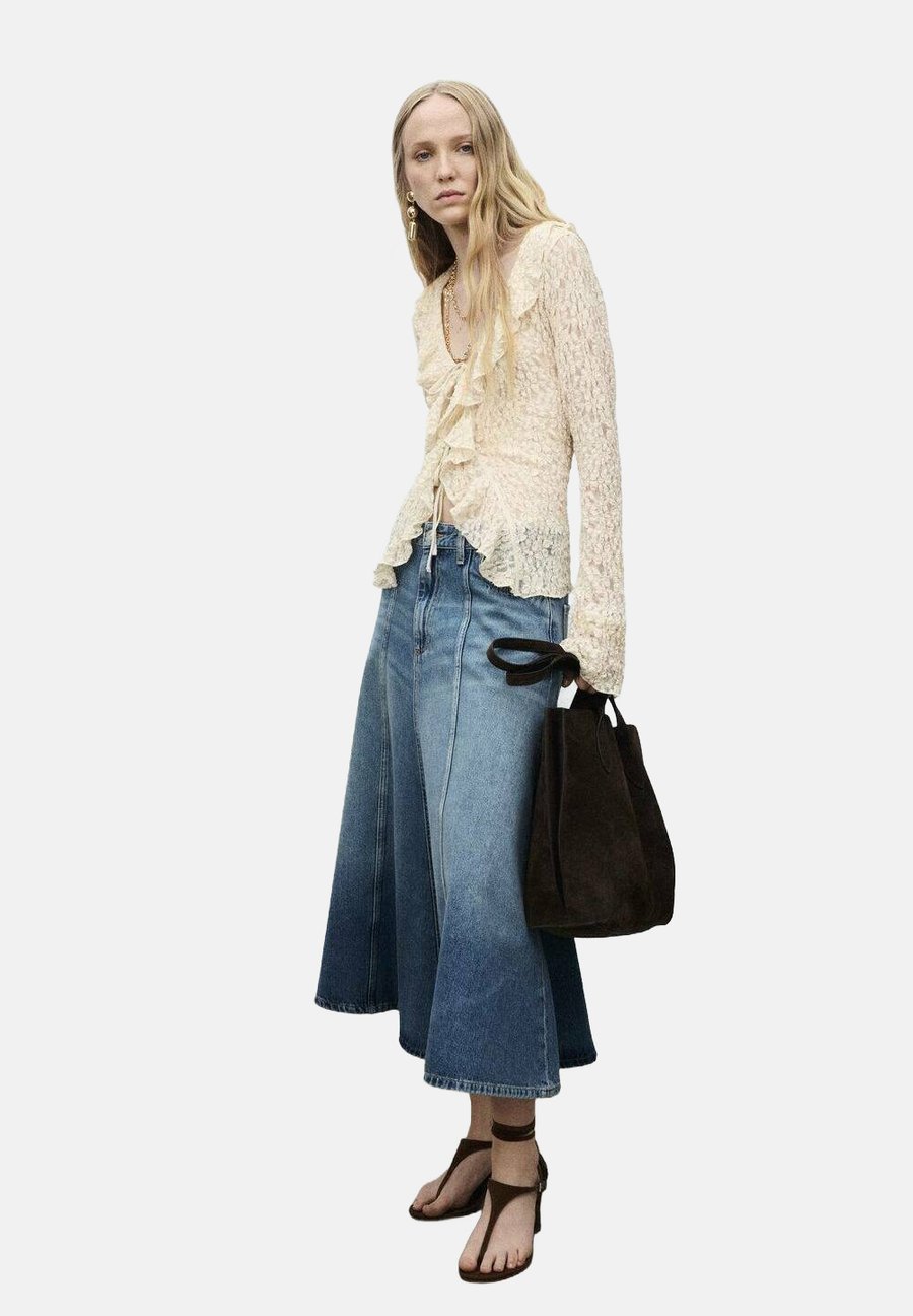 Юбка Mango A-line skirt, Blue
Юбка Mango A-line skirt, Blue