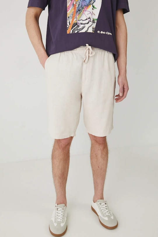 Шорты с добавлением льна Medicine, бежевый
Шорты с добавлением льна Medicine, бежевый