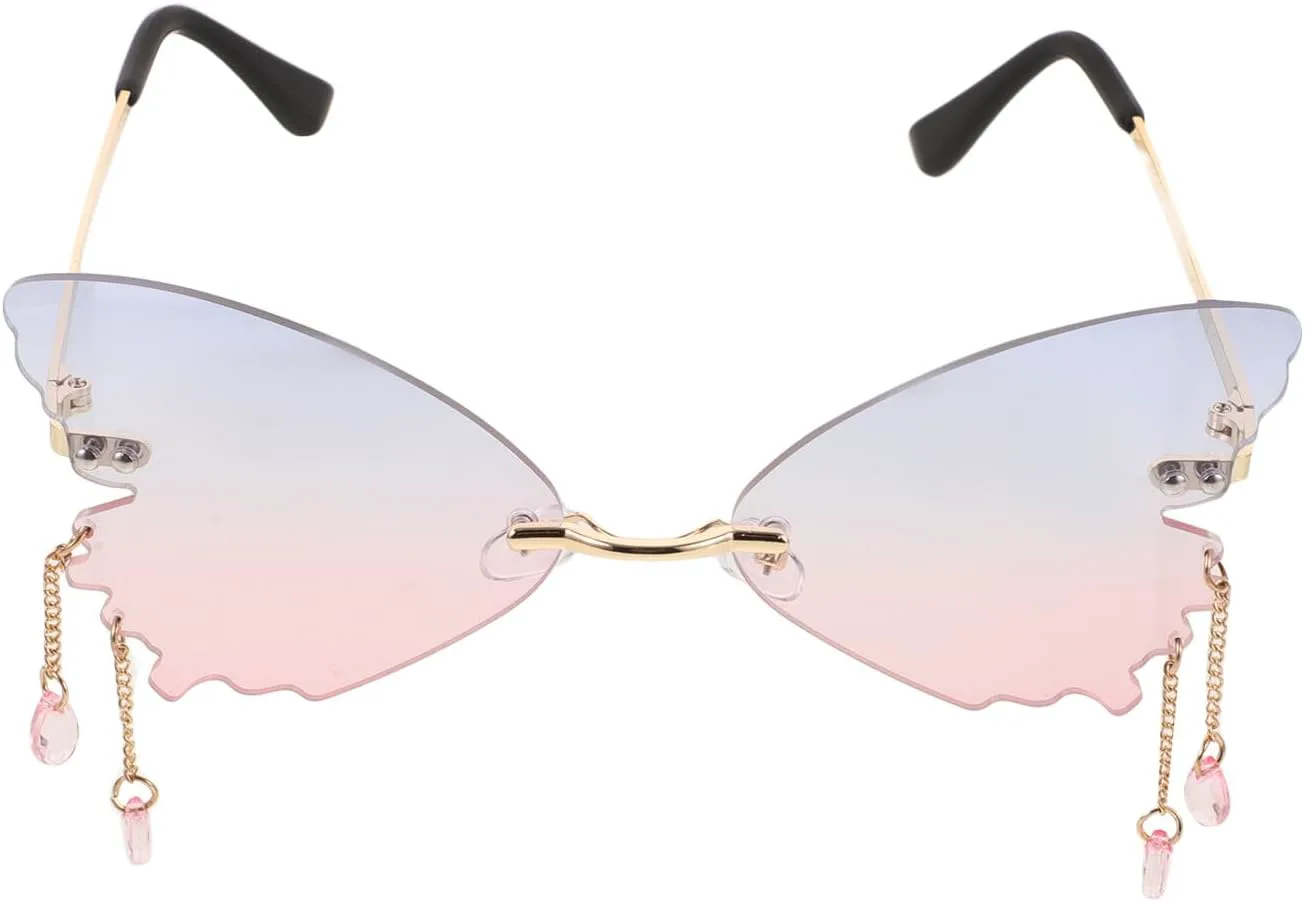 Солнцезащитные очки VILLCASE Butterfly для женщин, вечерние очки, золотая оправа, сине-розовые линзы, защита от УФ-излучения, стильные очки в уличном стиле, Multi
Солнцезащитные очки VILLCASE Butterfly для женщин, вечерние очки, золотая оправа, сине-розовые линзы, защита от УФ-излучения, стильные очки в уличном стиле, Multi
