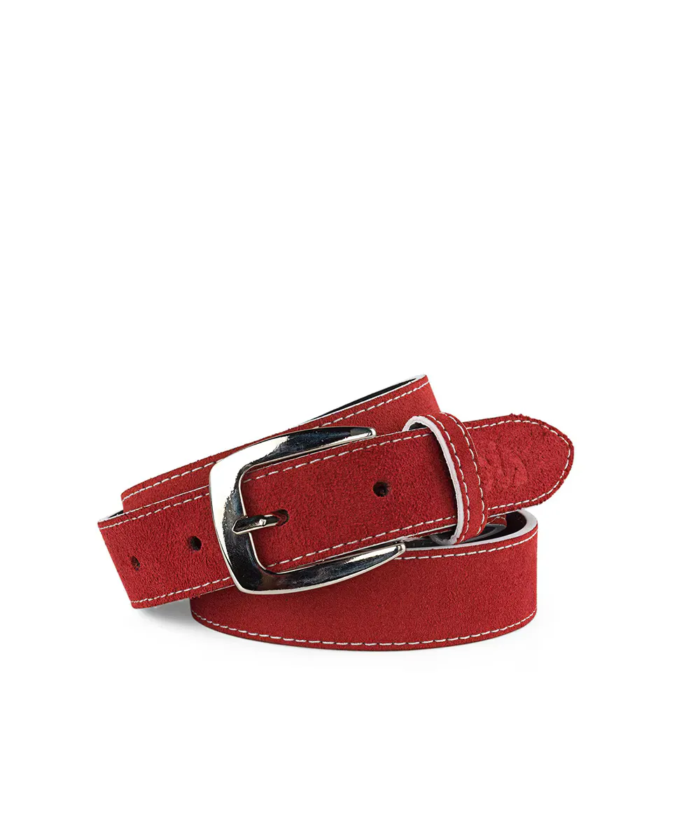 Женский кожаный ремень Lois, красный
Женский кожаный ремень Lois, красный