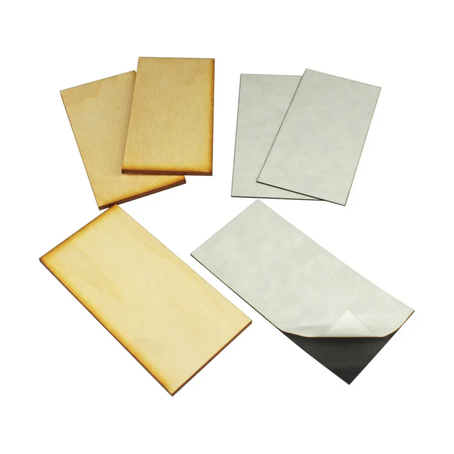 Прямоугольный готовый базовый комплект — 50x100 мм (3), Miniature Bases - Wood - 3mm Thick (Litko Aerosystems)
Прямоугольный готовый базовый комплект — 50x100 мм (3), Miniature Bases - Wood - 3mm Thick (Litko Aerosystems)