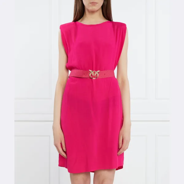 Платье с поясом лангирано Pinko, фуксия
Платье с поясом лангирано Pinko, фуксия