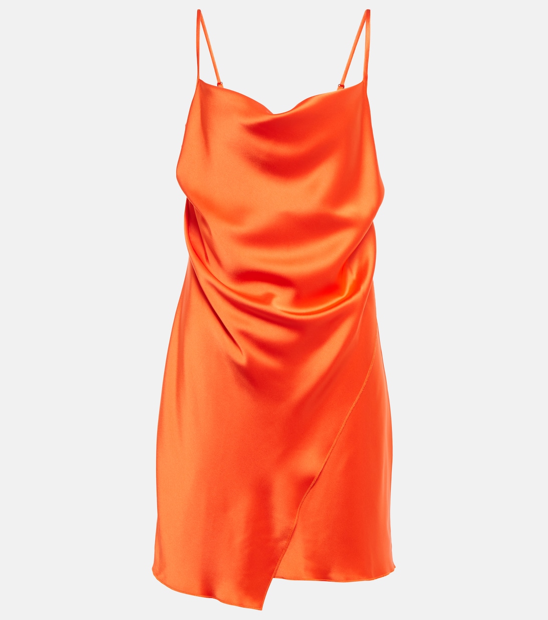 Мини-платье Emila из атласа Nanushka, Blood Orange
Мини-платье Emila из атласа Nanushka, Blood Orange