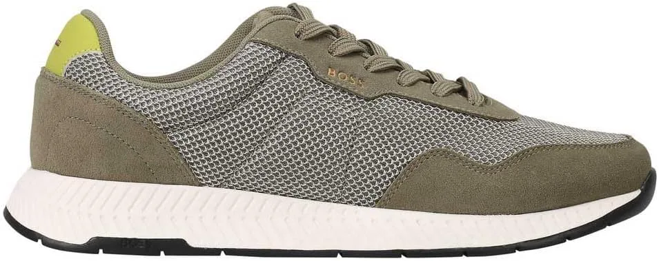 Кроссовки BOSS Men's Titanium_Runn_mebisd Running, зеленый
Кроссовки BOSS Men's Titanium_Runn_mebisd Running, зеленый