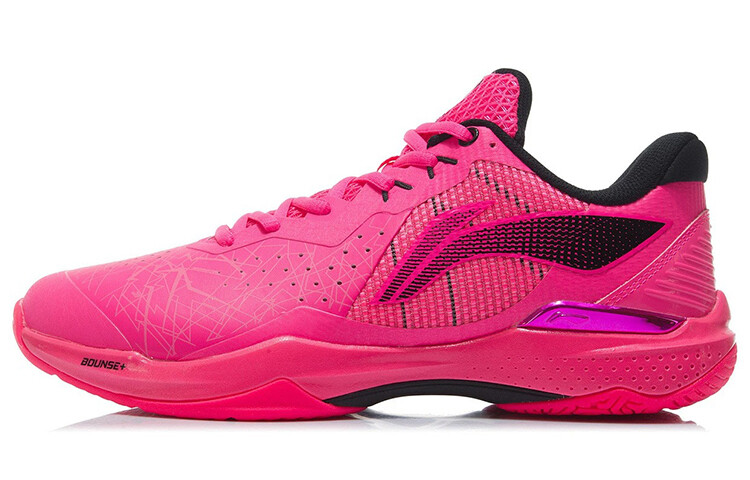 Кроссовки для бадминтона Thunder Series мужские с низким верхом флуоресцентного фруктово-розового цвета Lining
Кроссовки для бадминтона Thunder Series мужские с низким верхом флуоресцентного фруктово-розового цвета Lining