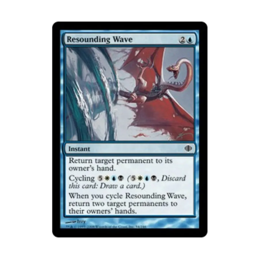 CCG Резонирующая волна (С), MTG - Shards of Alara
CCG Резонирующая волна (С), MTG - Shards of Alara