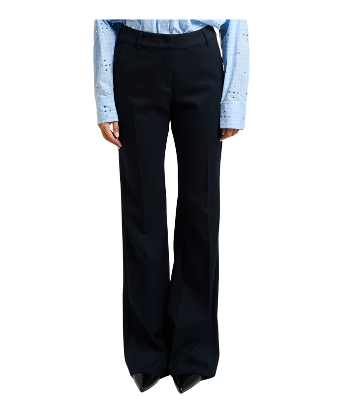 Расклешенные брюки Pennyblack, синий
Расклешенные брюки Pennyblack, синий