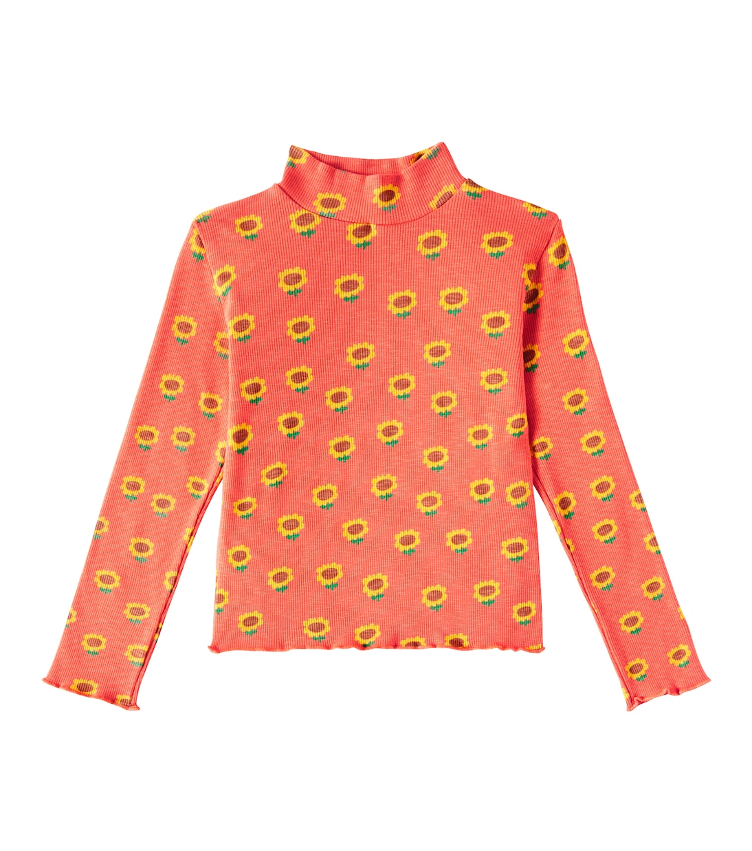 Водолазка из хлопкового смесового трикотажа с принтом подсолнечника Bobo Choses, красный
Водолазка из хлопкового смесового трикотажа с принтом подсолнечника Bobo Choses, красный