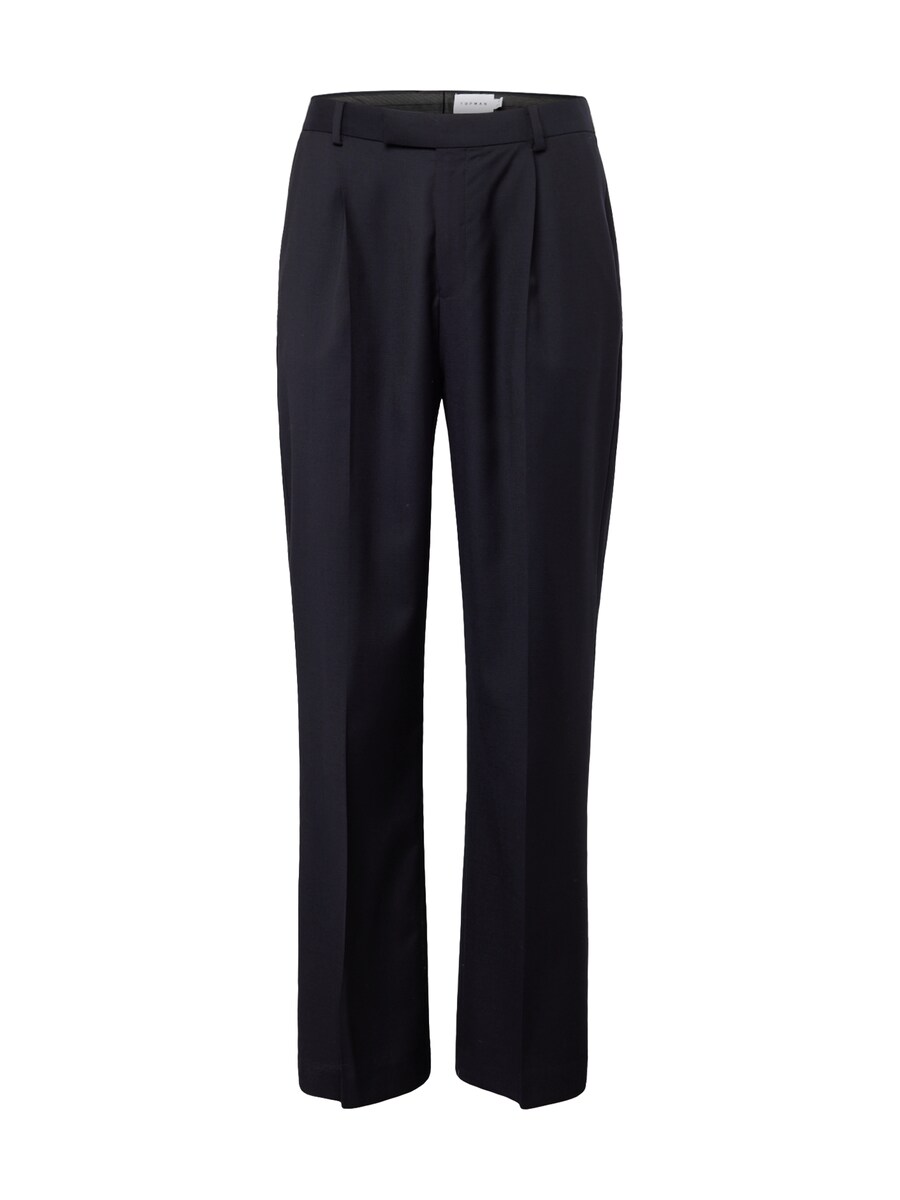 Брюки свободного кроя со складкой спереди TOPMAN, темно-синий
Брюки свободного кроя со складкой спереди TOPMAN, темно-синий