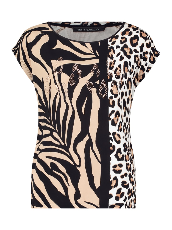 Betty Barclay Повседневный свитер с принтом в черно-коричневых тонах
Betty Barclay Повседневный свитер с принтом в черно-коричневых тонах