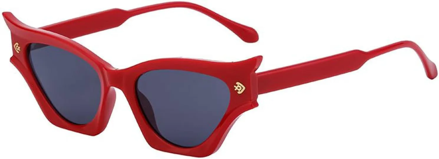 Модные солнцезащитные очки «кошачий глаз» для женщин, роскошные, сексуальные, в маленькой оправе, в стиле ретро, с защитой от УФ-излучения UV400 TVTBBVV, C4redgray
Модные солнцезащитные очки «кошачий глаз» для женщин, роскошные, сексуальные, в маленькой оправе, в стиле ретро, с защитой от УФ-излучения UV400 TVTBBVV, C4redgray