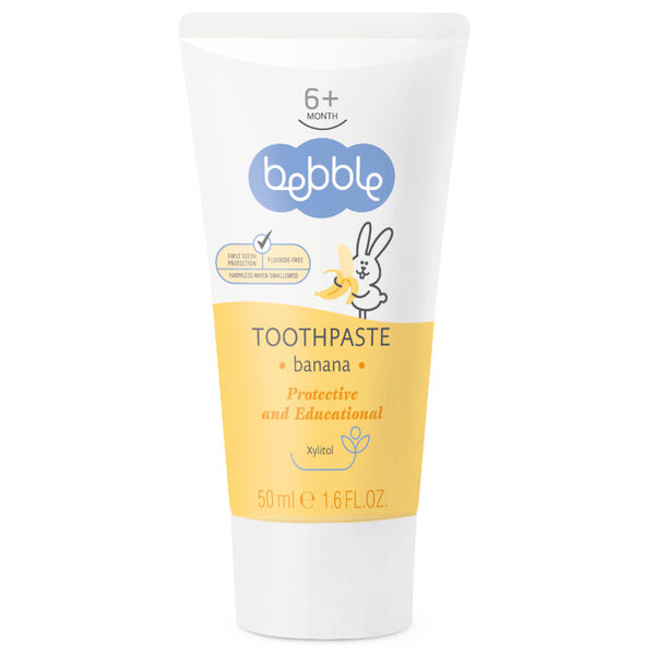Зубная паста банановая, 1300 мл Bebble
Зубная паста банановая, 1300 мл Bebble