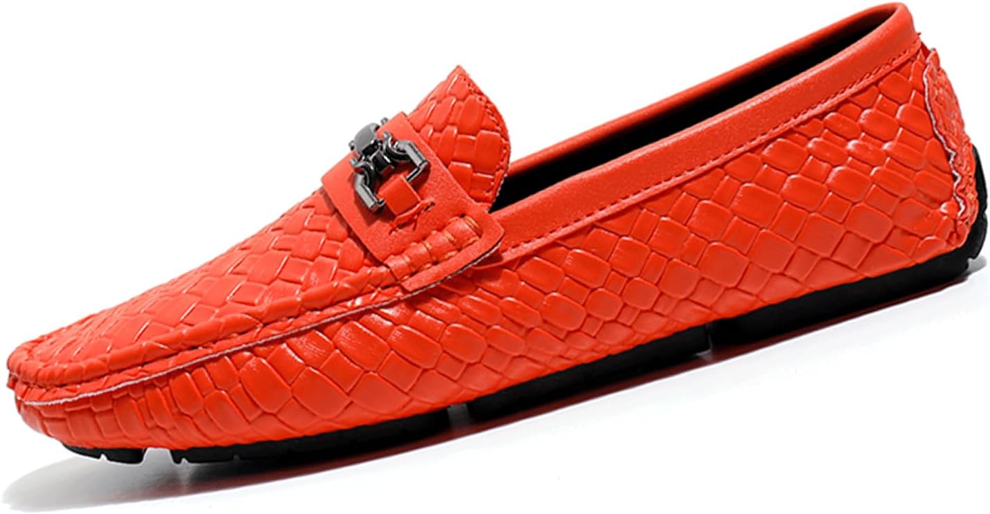 Мужские лоферы Dacnakby из плетеной кожи, черные слипоны с пряжкой, мокасины, лодочные туфли
Мужские лоферы Dacnakby из плетеной кожи, черные слипоны с пряжкой, мокасины, лодочные туфли