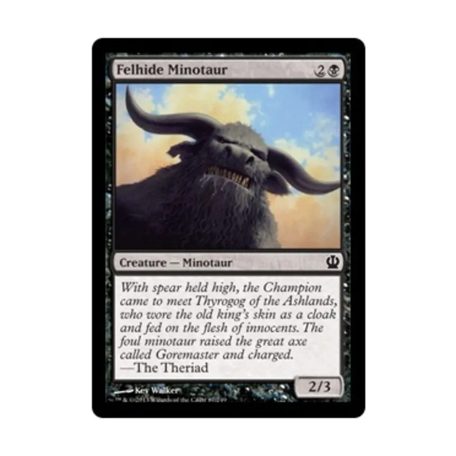 CCG Скверношкуренный Минотавр (С) (Фольга), MTG - Theros 
CCG Скверношкуренный Минотавр (С) (Фольга), MTG - Theros