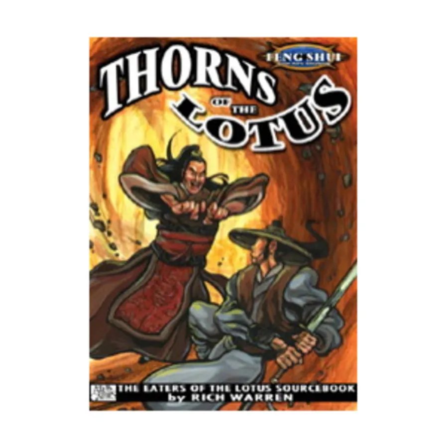 Thorns of the Lotus - The Eaters of the Lotus Sourcebook, Feng Shui (Atlas Games), твердый переплет
Thorns of the Lotus - The Eaters of the Lotus Sourcebook, Feng Shui (Atlas Games), твердый переплет
