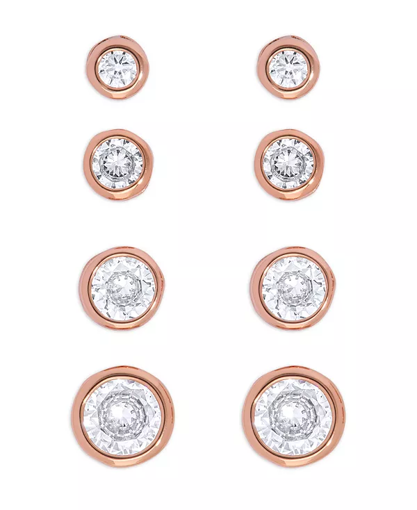 Комплект из 4 пар серег с градуированной оправой из кубических цирконий, покрытых розовым золотом Macy'S, silver
Комплект из 4 пар серег с градуированной оправой из кубических цирконий, покрытых розовым золотом Macy'S, silver