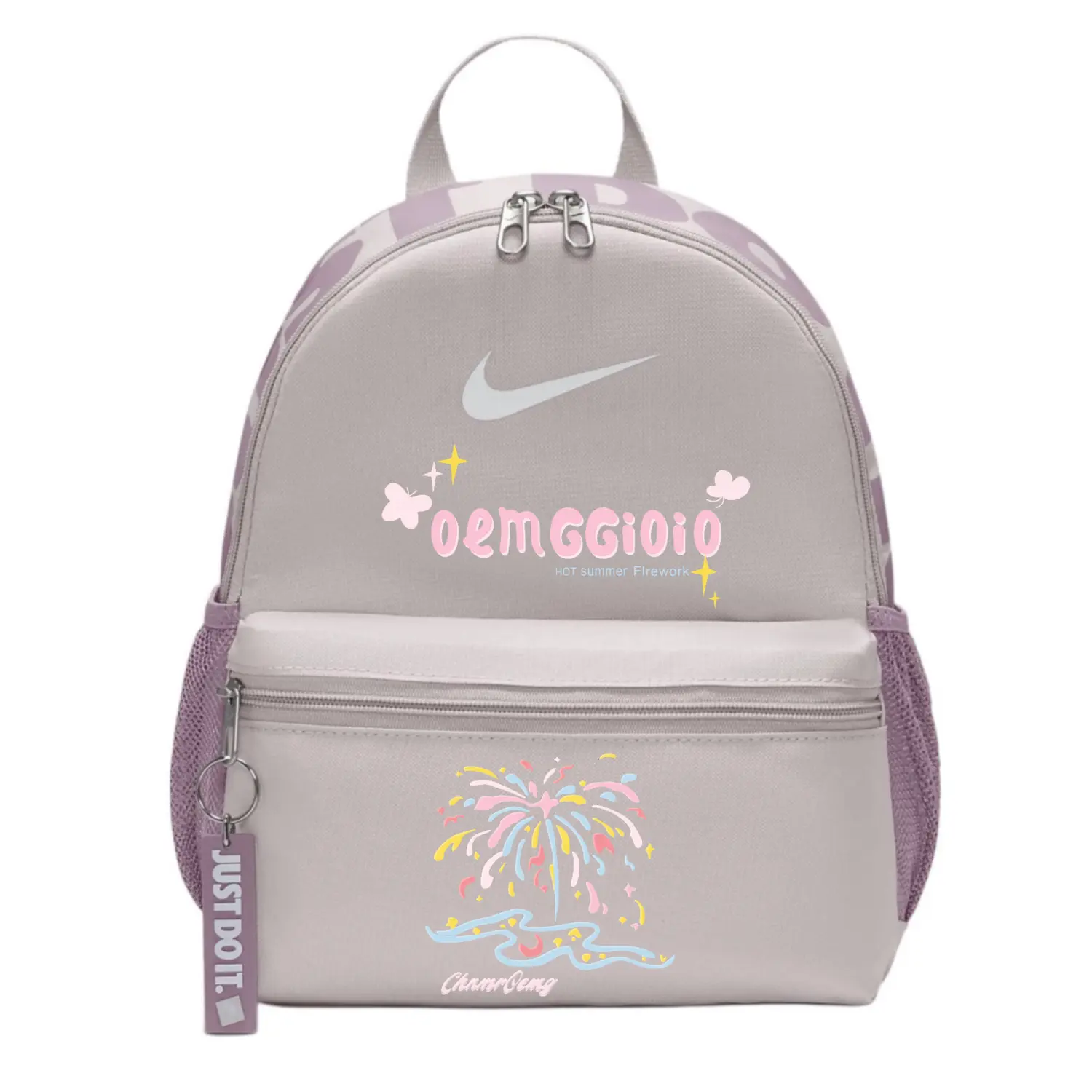 Nike Тканевый рюкзак женский серый фиолетовый красный, Firework
Nike Тканевый рюкзак женский серый фиолетовый красный, Firework