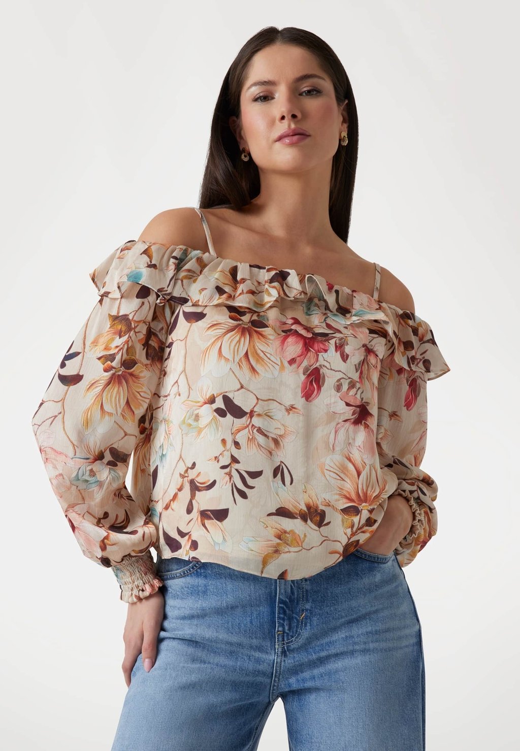 Блуза BEDRUCKTE Guess, мультиколор
Блуза BEDRUCKTE Guess, мультиколор