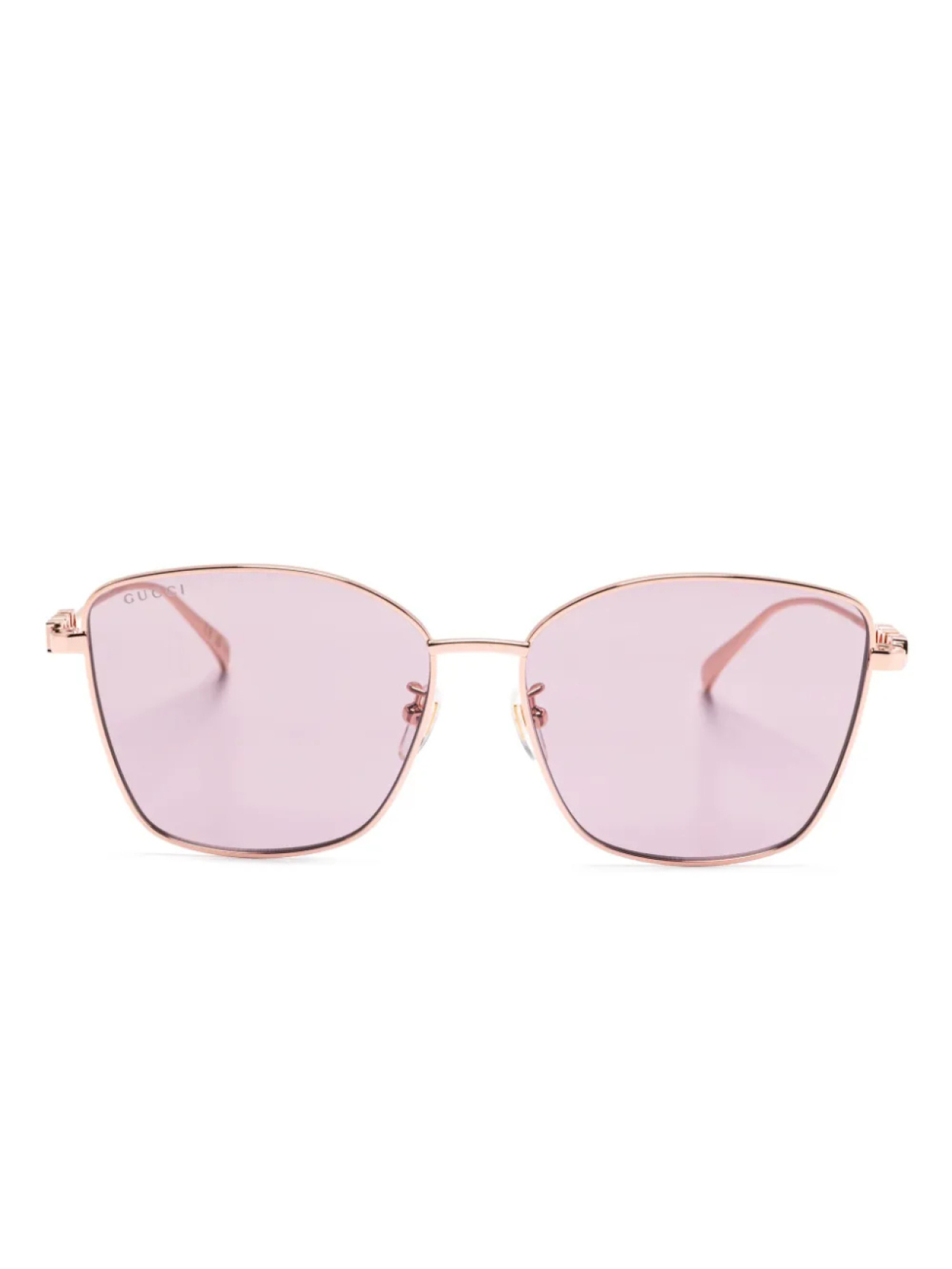 Gucci Eyewear солнцезащитные очки в оправе 'бабочка', розовый
Gucci Eyewear солнцезащитные очки в оправе 'бабочка', розовый