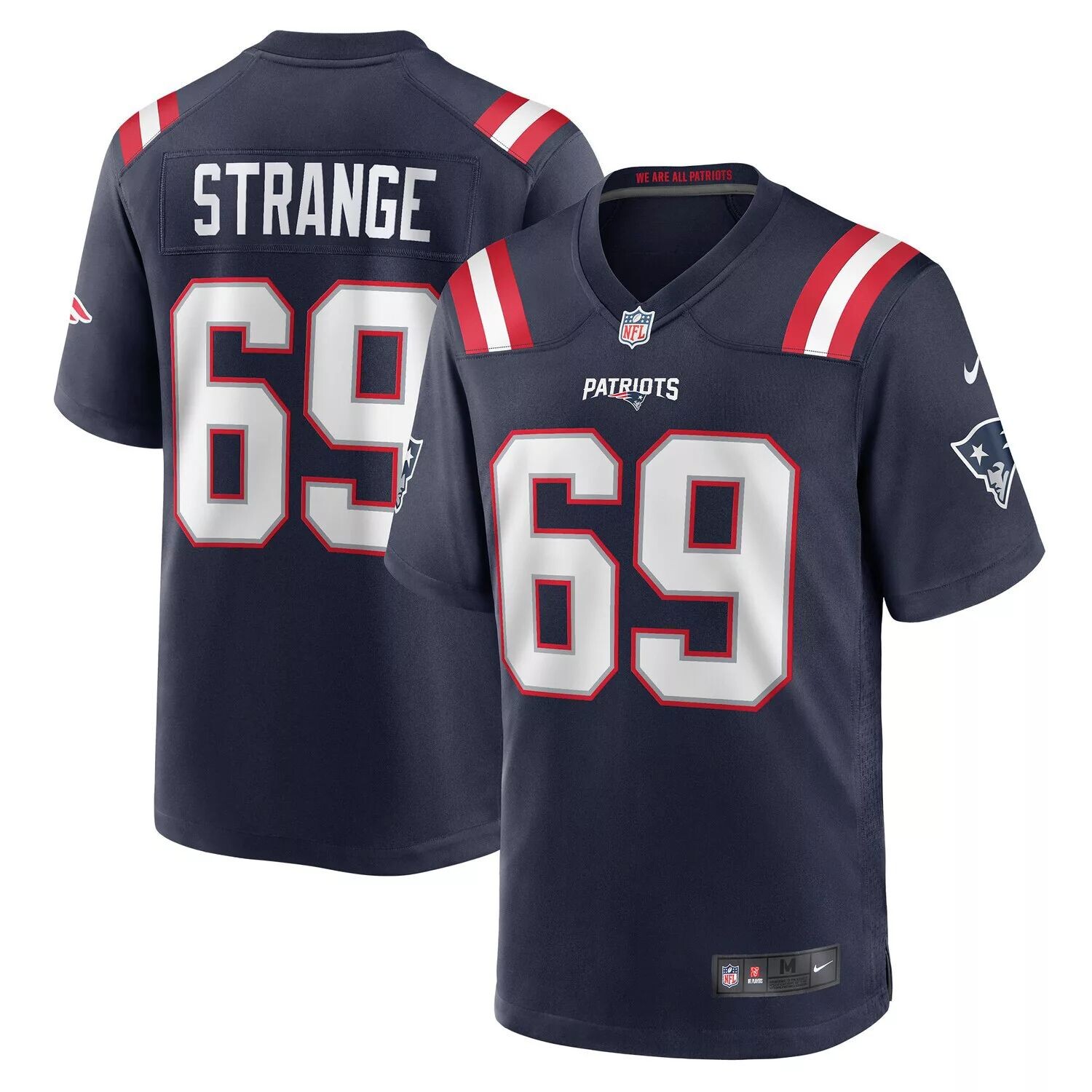 Мужская футболка Cole Strange Navy New England Patriots драфта НФЛ 2022 года, выбранная в первом раунде Nike
Мужская футболка Cole Strange Navy New England Patriots драфта НФЛ 2022 года, выбранная в первом раунде Nike