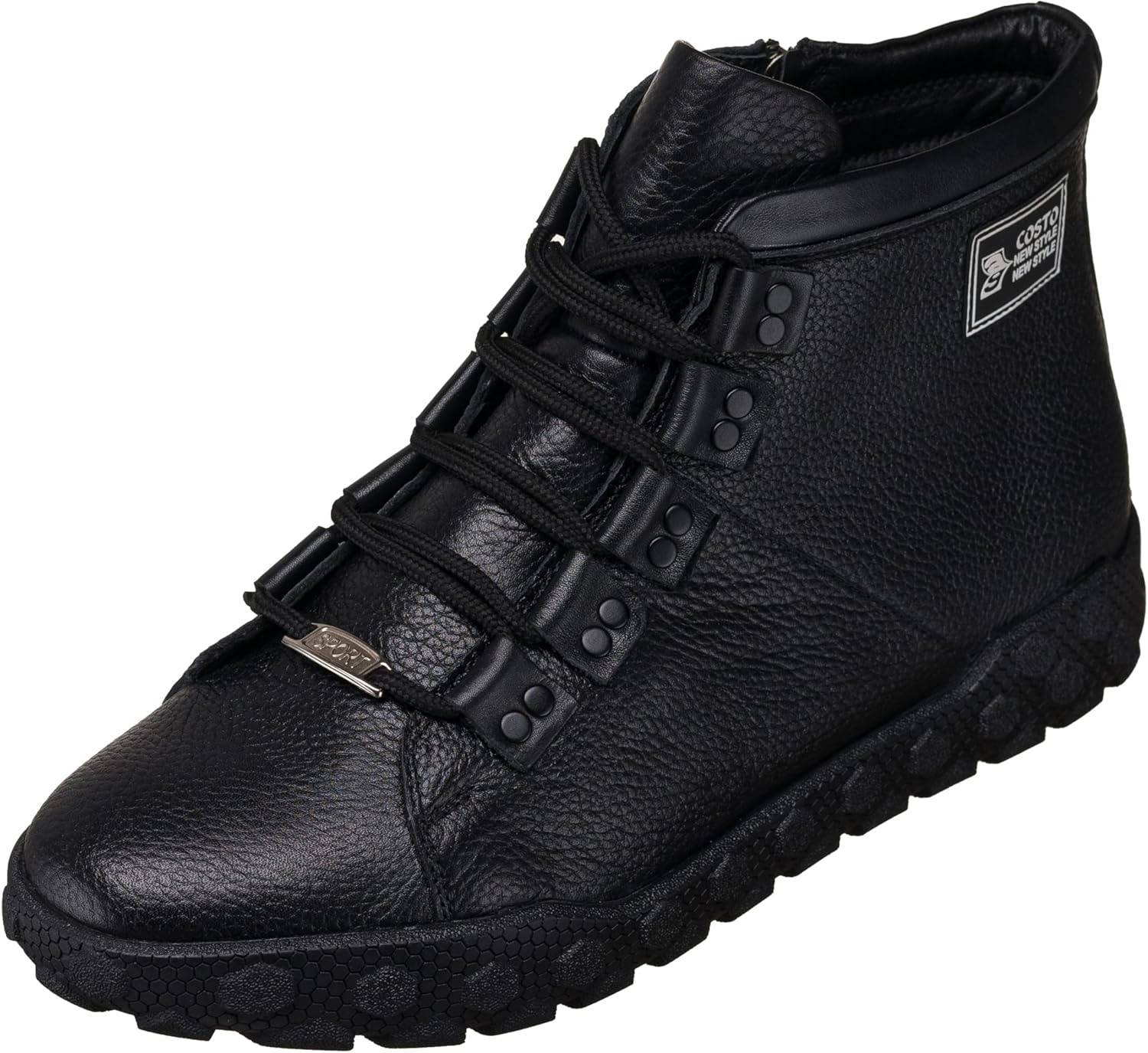 Мужские высокие кроссовки DALGALA большого размера из черной телячьей кожи, ручная работа, повседневные ботинки для мужчин
Мужские высокие кроссовки DALGALA большого размера из черной телячьей кожи, ручная работа, повседневные ботинки для мужчин