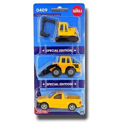 Строительная техника Siku, 3 шт., специальное издание
Строительная техника Siku, 3 шт., специальное издание