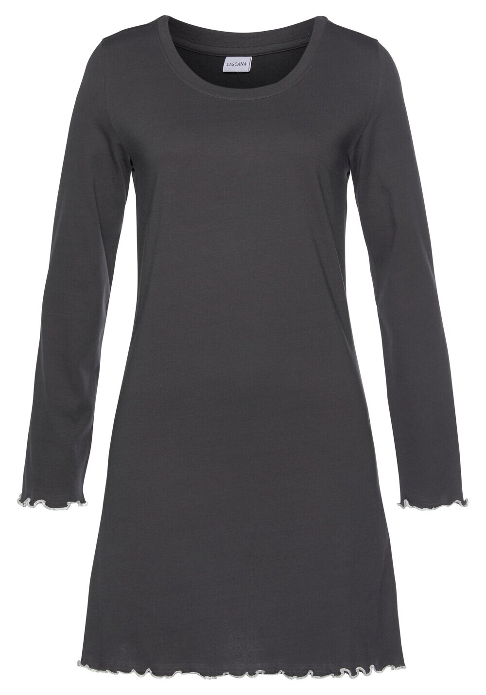 Ночная рубашка LASCANA, светло-серый
Ночная рубашка LASCANA, светло-серый