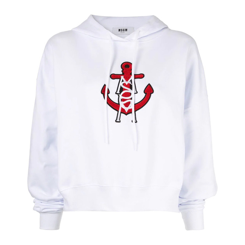 MSGM Белая женская толстовка, Белый, MSGM Белая женская толстовка
MSGM Белая женская толстовка, Белый, MSGM Белая женская толстовка