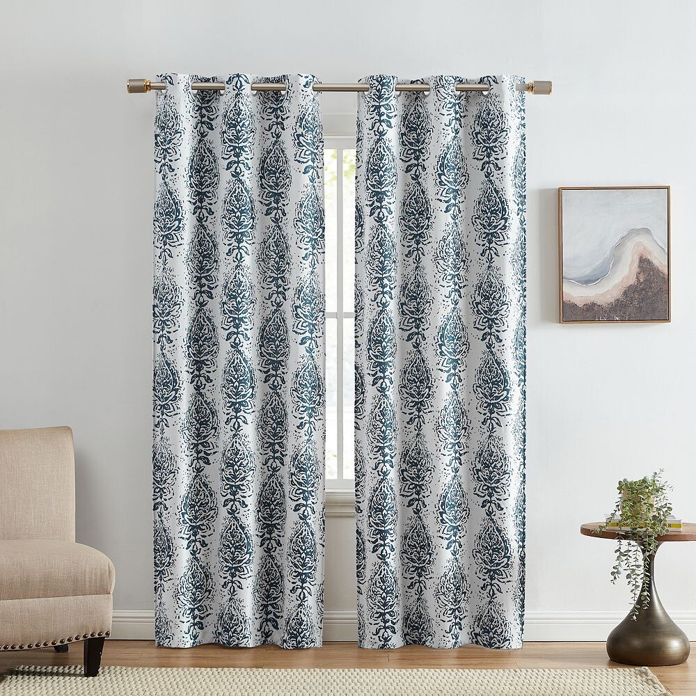 Elrene Home Fashions Raja Boho с принтом затемняющие оконные шторы, набор из 2 панелей, цвет Indigo
Elrene Home Fashions Raja Boho с принтом затемняющие оконные шторы, набор из 2 панелей, цвет Indigo