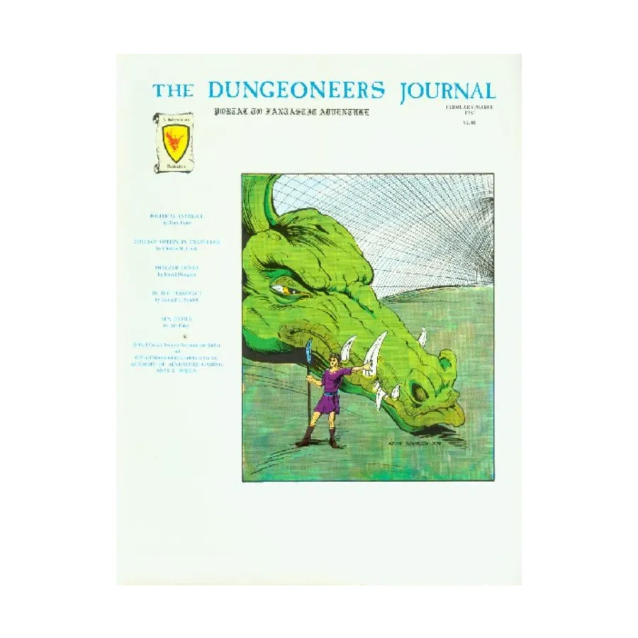 Журнал Dungeoneer's Journal #25, Dungeoneer Magazine 
Журнал Dungeoneer's Journal #25, Dungeoneer Magazine