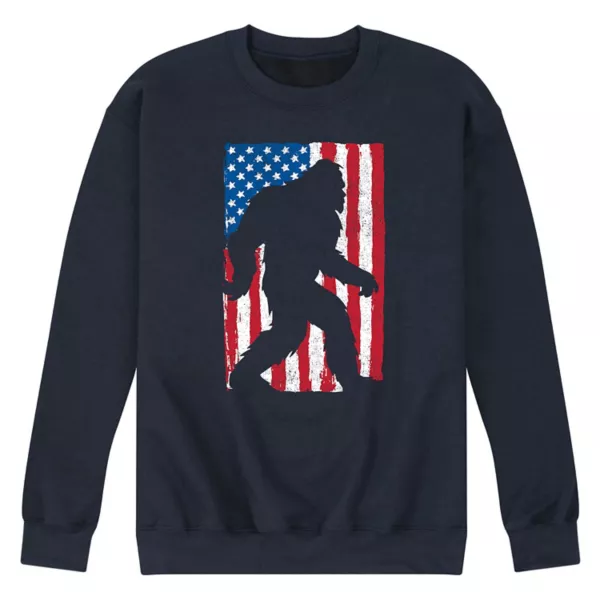 Мужская флисовая толстовка с принтом флага снежного человека Licensed Character, синий
Мужская флисовая толстовка с принтом флага снежного человека Licensed Character, синий