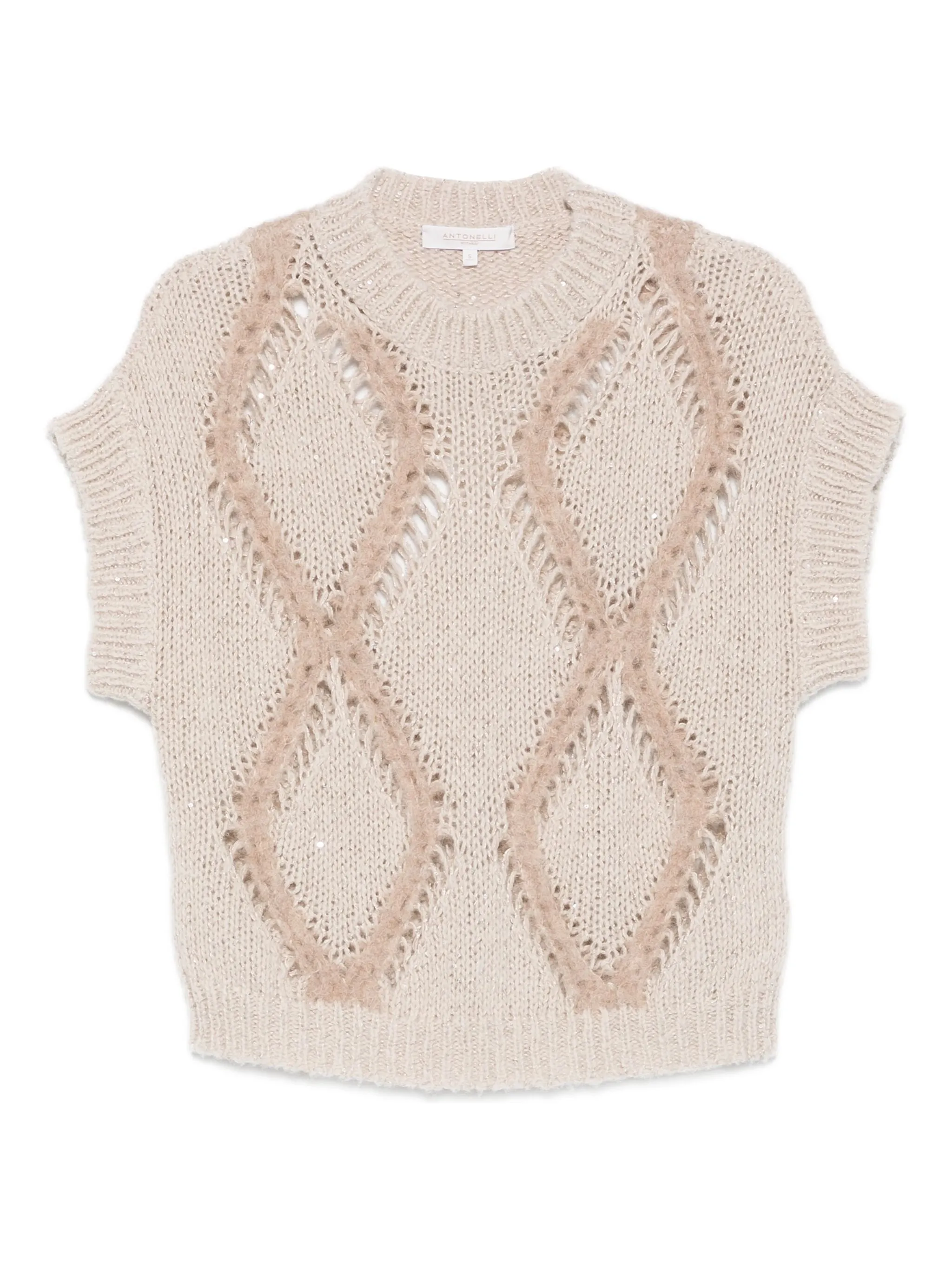 Топ без рукавов от Tarquinio Antonelli, нейтральный
Топ без рукавов от Tarquinio Antonelli, нейтральный