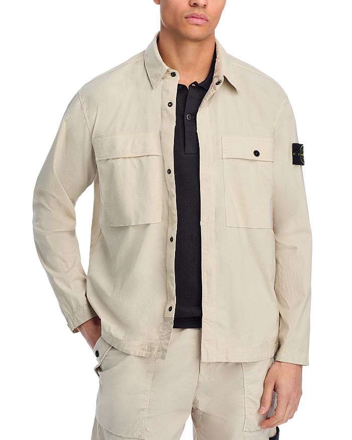 Куртка на пуговицах Overshirt Stone Island, коричневый/бежевый
Куртка на пуговицах Overshirt Stone Island, коричневый/бежевый