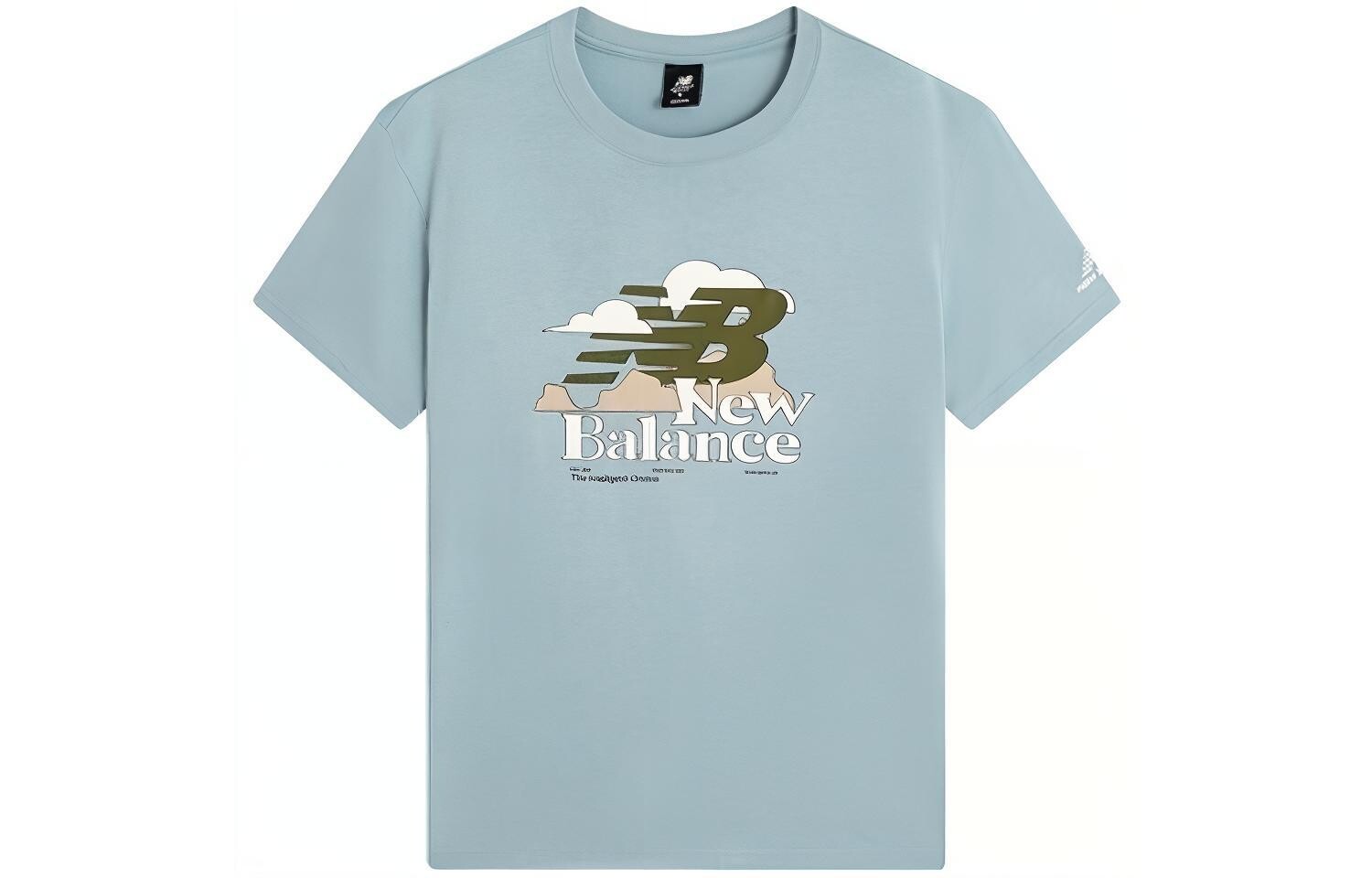 Футболка мужская Shady Blue New Balance, цвет Haze Blue 
Футболка мужская Shady Blue New Balance, цвет Haze Blue