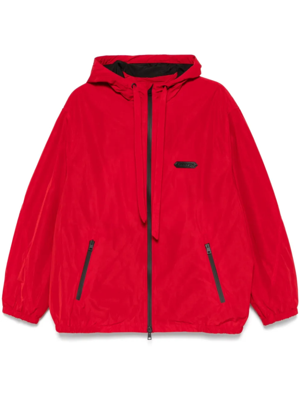 Ветровка с нашивкой-логотипом Lanvin, красный 
Ветровка с нашивкой-логотипом Lanvin, красный