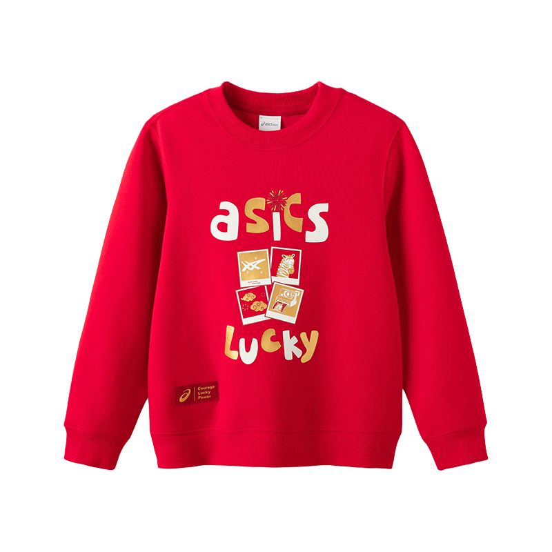 Детская толстовка с круглым вырезом, средней толщины Asics, 1003 china красный
Детская толстовка с круглым вырезом, средней толщины Asics, 1003 china красный