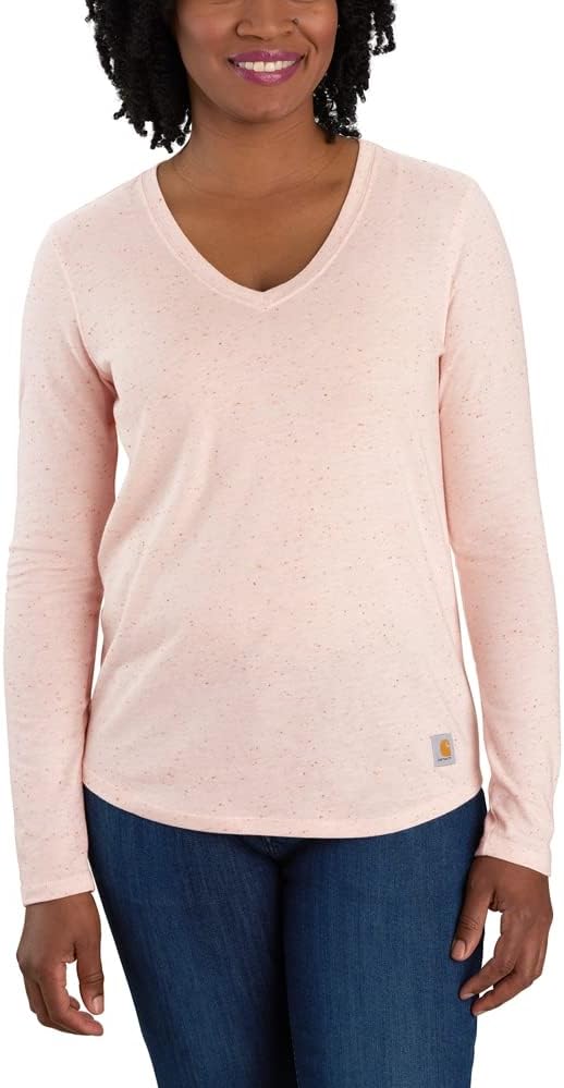 Carhartt Women's 104407 Женская Футболка с V-образным вырезом и длинным рукавом, Pink Salt Nep, Розовый, Carhartt Women's 104407 Женская Футболка с V-образным вырезом и длинным рукавом, Pink Salt Nep
Carhartt Women's 104407 Женская Футболка с V-образным вырезом и длинным рукавом, Pink Salt Nep, Розовый, Carhartt Women's 104407 Женская Футболка с V-образным вырезом и длинным рукавом, Pink Salt Nep