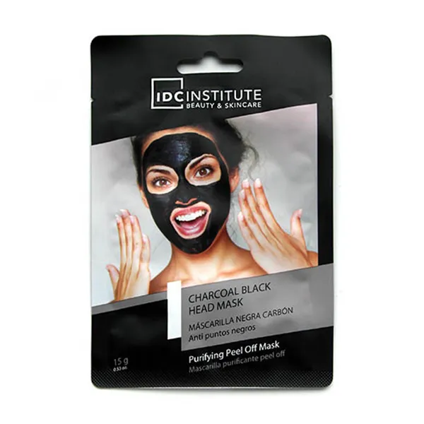 Одноразовая угольная черная маска против черных точек Charcoal Black Head Mask Idc Institute, 1 UD
Одноразовая угольная черная маска против черных точек Charcoal Black Head Mask Idc Institute, 1 UD