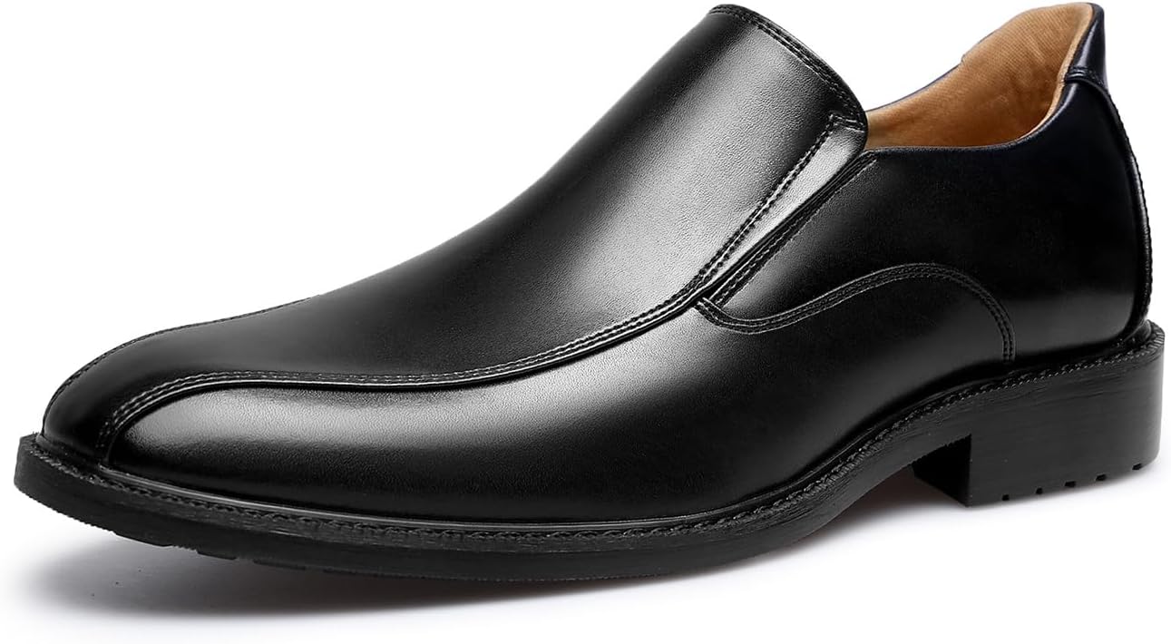 Мужские дышащие кожаные повседневные туфли Hiwell, лоферы без шнурков, черный
Мужские дышащие кожаные повседневные туфли Hiwell, лоферы без шнурков, черный