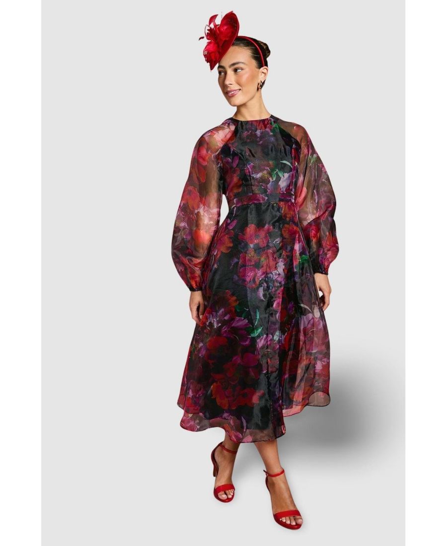 Женское миди-платье из органзы с пышными рукавами Coast, Pink
Женское миди-платье из органзы с пышными рукавами Coast, Pink