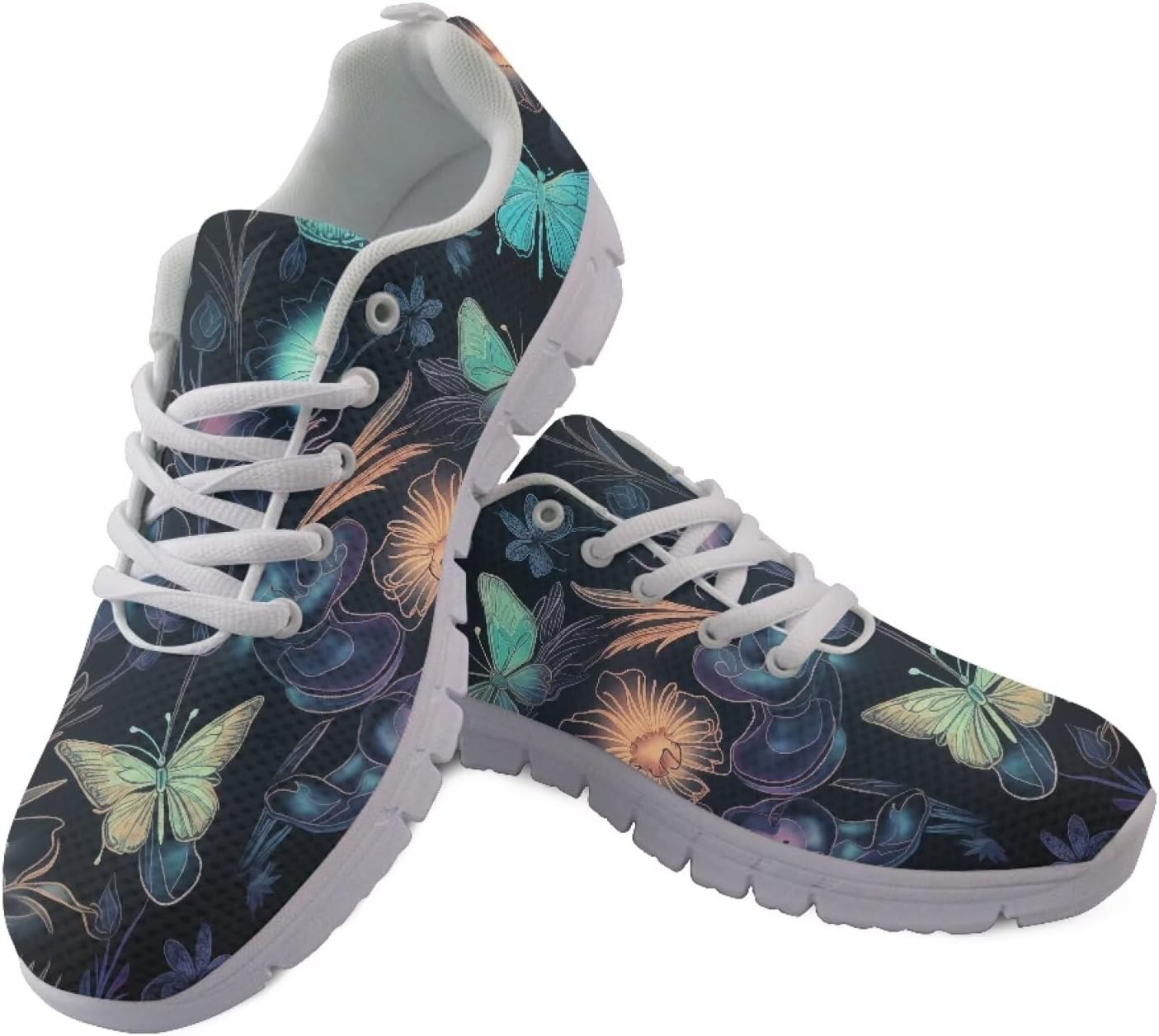 Кроссовки Jeiento для улицы и спорта для женщин и мужчин, шнуровка, для бега по дороге, сетчатые дышащие, для занятий в спортзале, походов, велоспорта и танцев, Butterfly
Кроссовки Jeiento для улицы и спорта для женщин и мужчин, шнуровка, для бега по дороге, сетчатые дышащие, для занятий в спортзале, походов, велоспорта и танцев, Butterfly