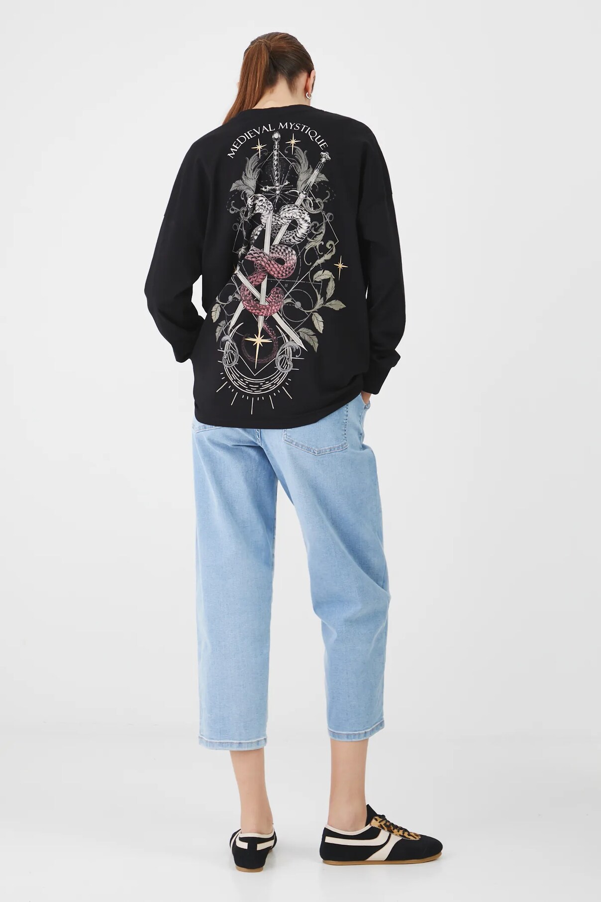 Лонгслив, хлопок Medicine, черный
Лонгслив, хлопок Medicine, черный